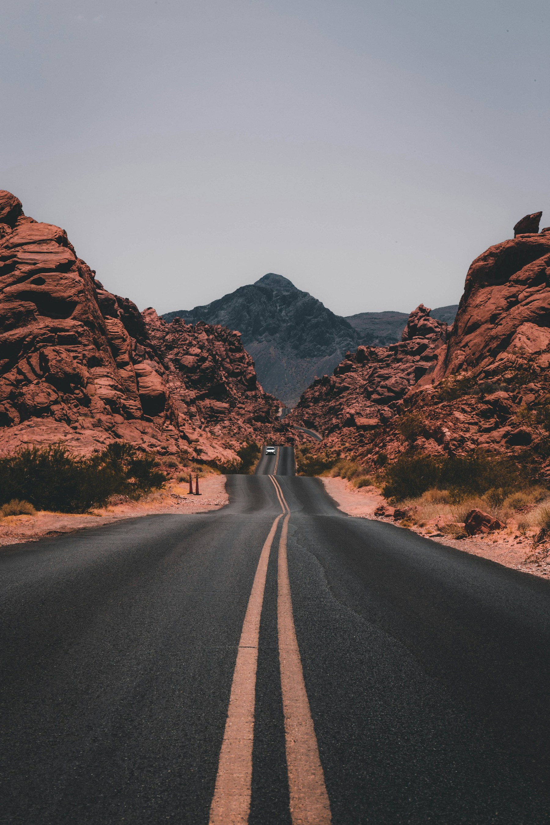 Mountain landscape at sunrise representing global business communication